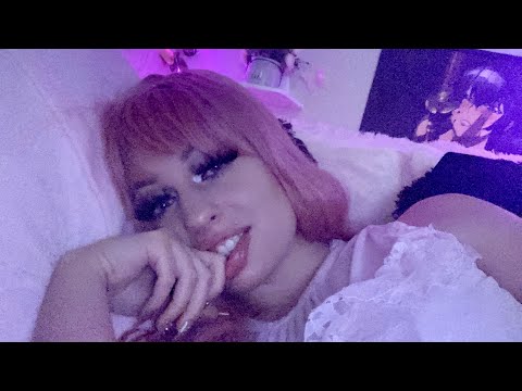 *Sleep ASMR* Singing, Face Touching & Mouth Sounds (Loving Girlfriend Takes Care Of You Pt.3)