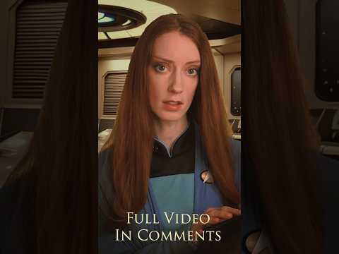 ASMR Star Trek Roleplay 🩺 Medical Exam With Dr. Crusher 💙 Sci-Fi #asmr #shorts #shortvideo