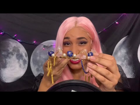 ASMR | Bestie Takes You To Moon Gala!! |  Brushing + Mouth Sounds