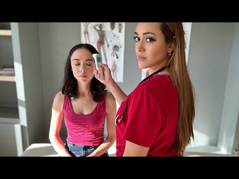 ASMR Full Body Medical Exam Real Person ASMR (Head to Toe Assessment) Soft Spoken Roleplay
