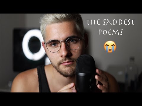 ASMR | Sad Poetry Reading For Anxiety and Depression