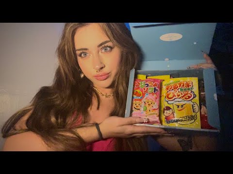 Trying Different Japanese Snacks!🍬🍫 ASMR *Mouth/Chewing Sounds*