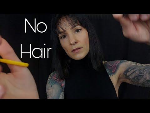[ASMR] No Hair Hairdresser No talking