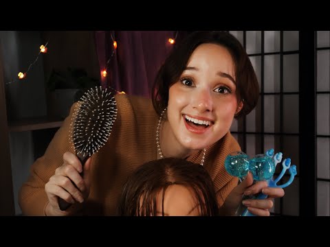 ASMR Overbearing Mom Pampers You | Playing w/ Hair, Scalp Massage | Accent | Comedy ASMR