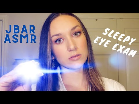 Sleepy Eye Exam 😴  | ASMR Role Play | Soft Spoken | Gloves | Light Triggers