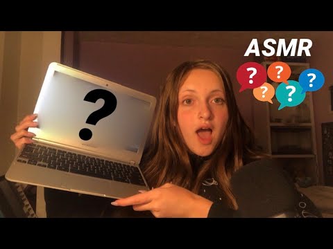ASMR Asking YOU Random Weird/Personal Questions Clinic RP
