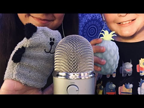 MY BROTHER TRIES ASMR FOR THE FIRST TIME!! *VERY TINGLY*