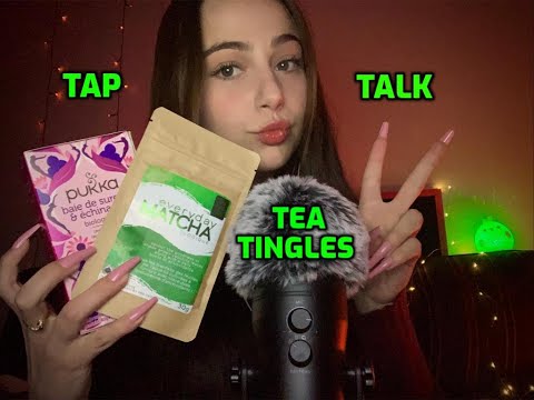ASMR | Talking & Tapping on Boxes | tracing, slow to fast, hangout w/ me🌙😴