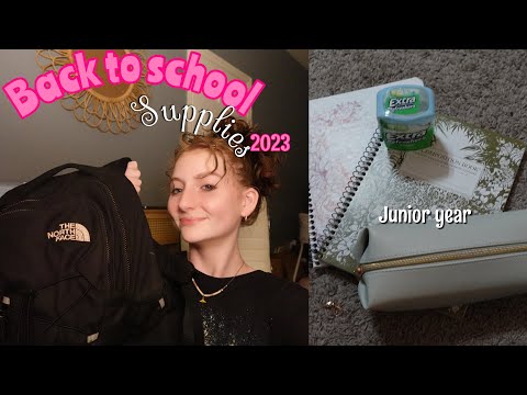 back to school supplies haul 2023 (junior year)