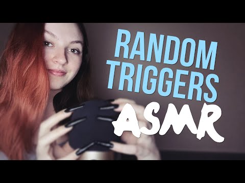 random mic scratching, hand sounds & camera touching - ASMR