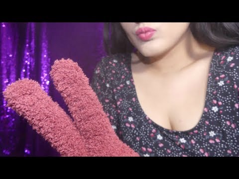 ASMR Hand movements Mouth Sounds Calming Words