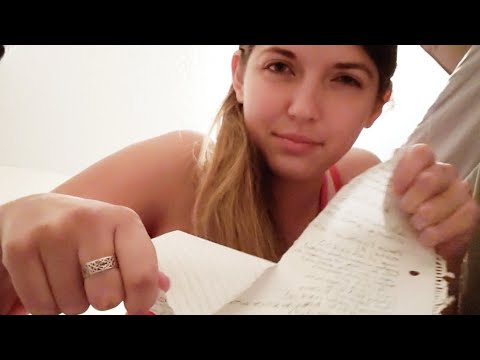 ASMR Ripping and Crinkling Paper