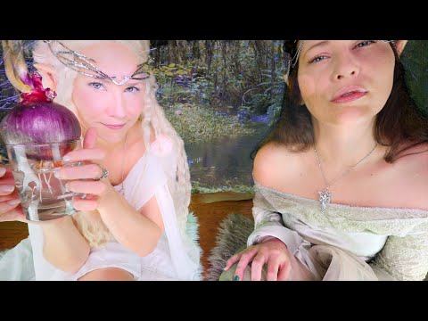 ASMR Babbling and Tapping by a River with Arwen and Galadiel