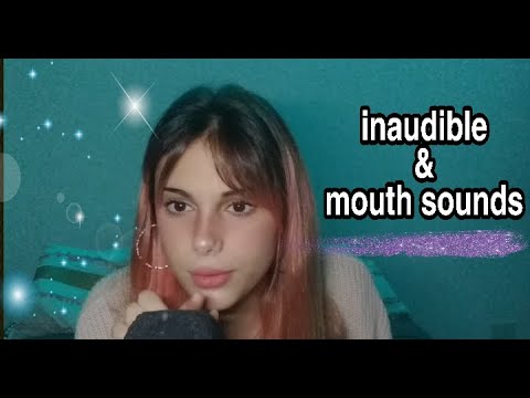 ✨ASMR || inaudible ~ mouth sounds // jaz. P