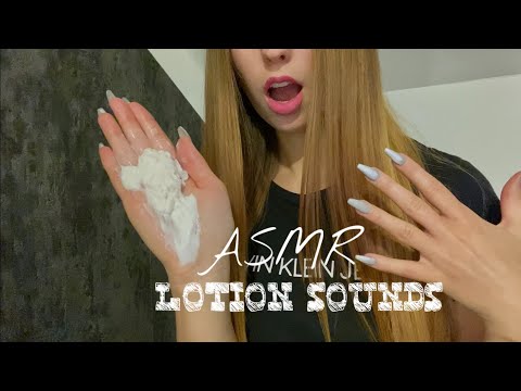ASMR | LOTION SOUNDS with hand sounds🖐🏼