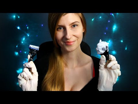 ASMR Men's Classic Shave #Barber Shop ❤️  Layered Sounds & Personal Attention