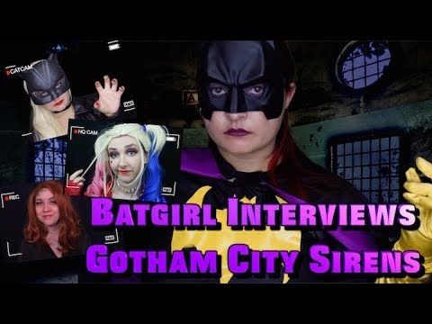 Batgirl Interviews Gotham City Sirens 🌃ASMR Collab🌃