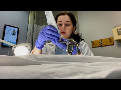 ASMR| Seeing the Gynecologist-You Have Another Yeast Infection! (Real Medical Office, Soft Spoken)