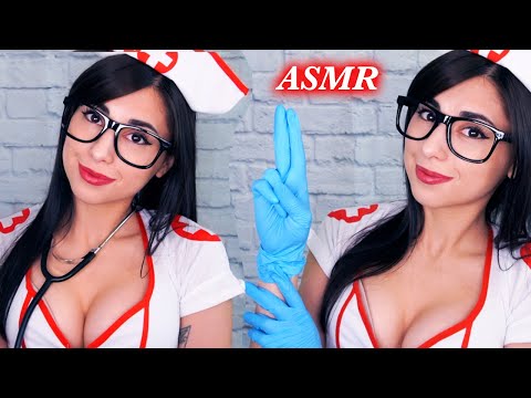 ASMR Nurse Luna Examines YOU Role Play  😳  🏥 👩‍⚕️ (Soft Spoken)