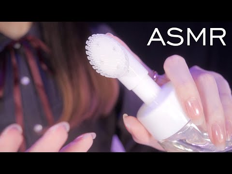 ASMR Friend Does Your Relaxing Skincare 💆‍♀️🧼 (Personal Attention, Layered Sounds, First Person)