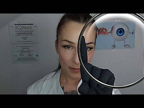 ASMR * 👁️ Fascinating Eye Exam 👁️ *