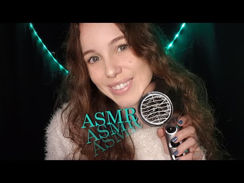 Hair Dryer White Noise Sound - ASMR Relax & Dry Your Hair With Me