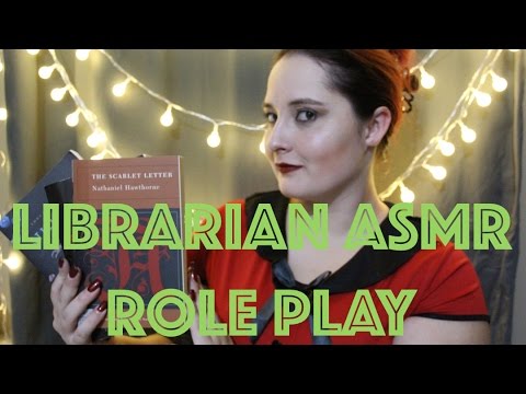 Librarian ASMR Role Play (RP MONTH)