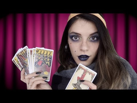 ASMR | Fortune Teller Palm & Card Reading 🔮[Heavy Accent]