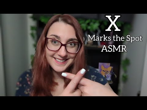 ASMR X Marks the Spot and Invisible Scratching with Your Names