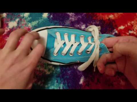 ASMR ~ Lacing A Pair Of Shoes ~ Relaxing Voice