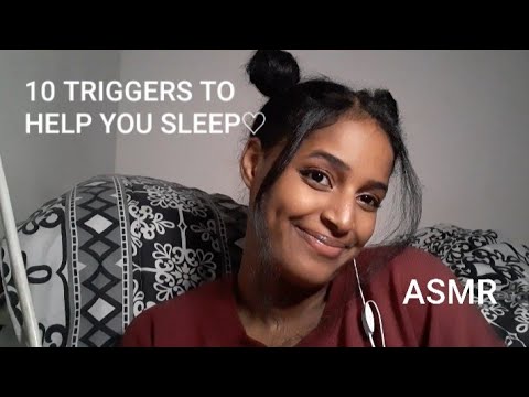 *NEW MIC!* 10 TRIGGERS to help you SLEEP and RELAX♡(So Tingly!^^)