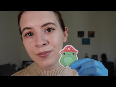 ASMR Eye Exam With Friendly Doctor Role Play (light triggers, following instructions etc...)