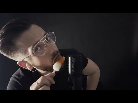 MAN EATING A POPSICLE😴 ASMR