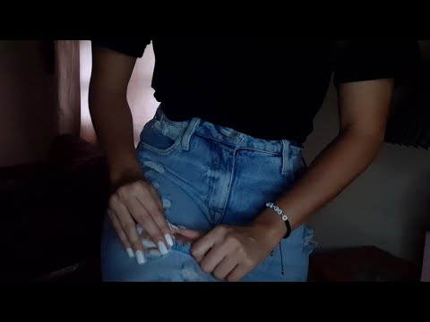 Asmr| Jeans scratching & tapping ✨