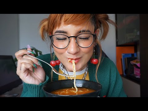 ASMR | Trying Japanese Snacks! Food crunching and Slurping 🍜
