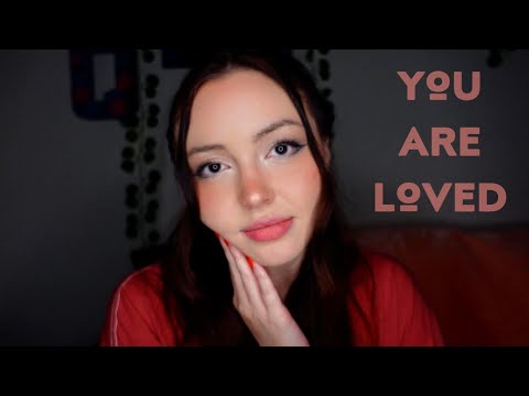 ASMR Words of Encouragement and Empathy (whispers and face touching)