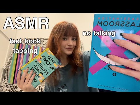 ASMR ~ Fast Book Tapping! (Lofi, No Talking for Study/Sleep)