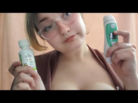 ASMR Mommy Takes Care of You While You're Sick
