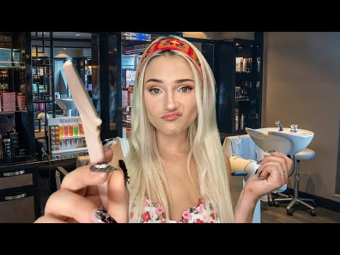 ASMR Rude Eastern Europen Esthetician Does Your Eyebrows (Accent, Roleplay)