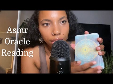 Asmr giving you an oracle reading for your past, present & future! ✨