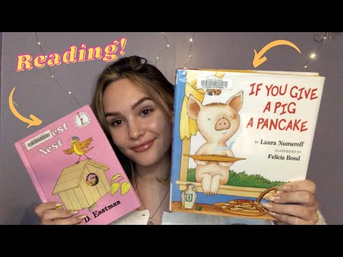 ASMR Reading Kid's Books w/ (Supple Whispering)