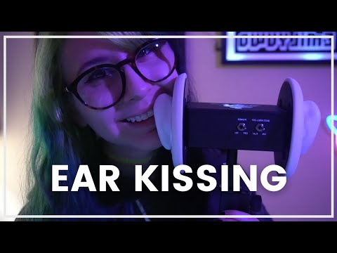 ASMR // Gentle Ear Kissing + Affirmations