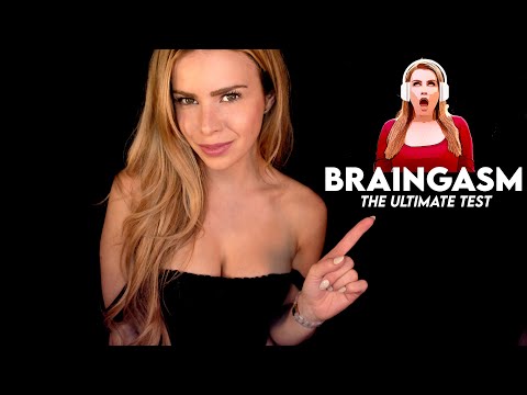 ASMR THE ULTIMATE BRAINGASM TEST | 10 LEVELS | WHICH LEVEL CAN YOU REACH?