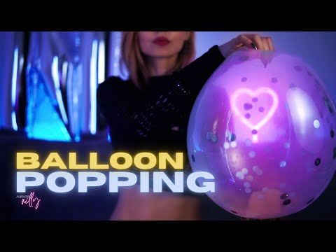 ASMR 🎈 Balloon Popping, Nail Popping💥Inflating, Deflating, Squeezing | Balloon ASMR (No Talking)