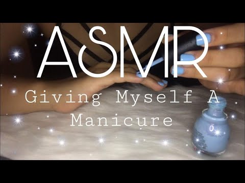 ASMR | 💅🏼Painting My Nails 💅🏼+ Gum Chewing