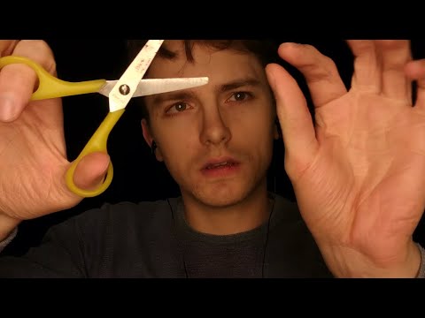 ASMR most precise haircut, highly focused (+ inaudible whispers) Obviously