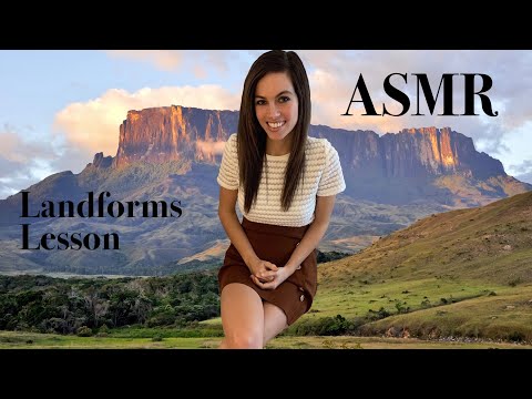 [ASMR] Landforms Lesson - Geography Teacher Roleplay