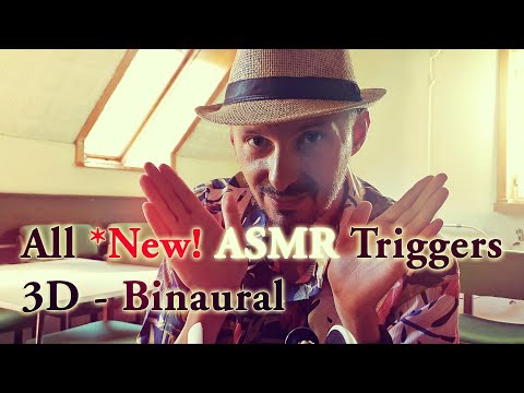 All *NEW Triggers. Binaural ASMR for relaxation & sleep