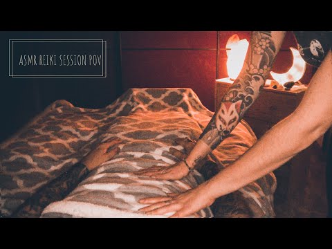 ASMR Reiki healing session and massage POV (roleplay ita)
