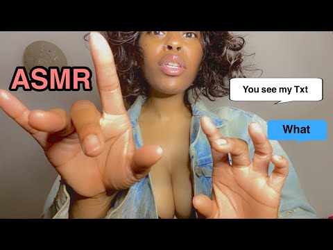 ASMR | POV Texting 💬 You W/ Tapping Sounds